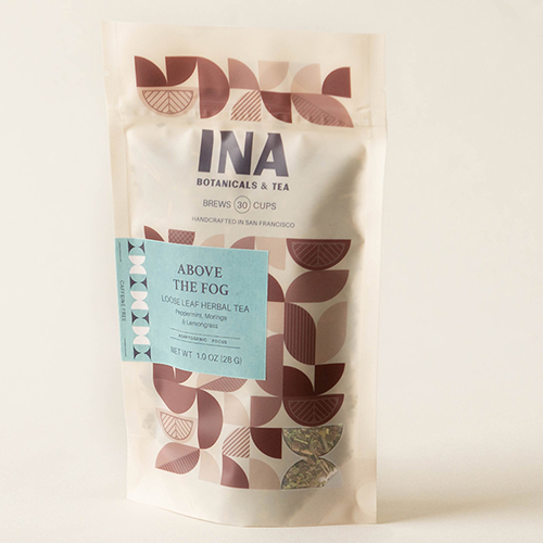 Peppermint, Moringa, Lemongrass Loose Leaf Tea for Focus