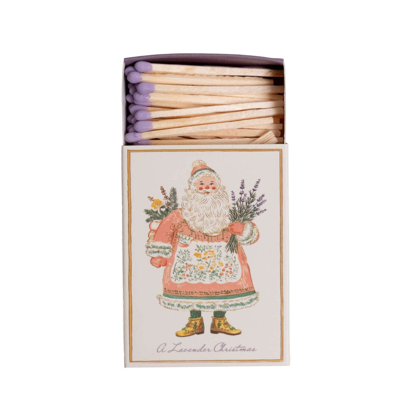 "A Lavender Christmas" – Boxed Set, 2", 40 Safety Matches