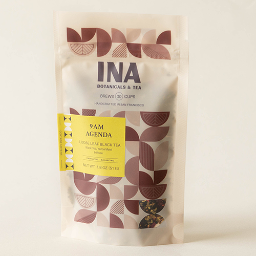 Yerba Mate, Assam Black Tea and Rose Loose Leaf Black Tea