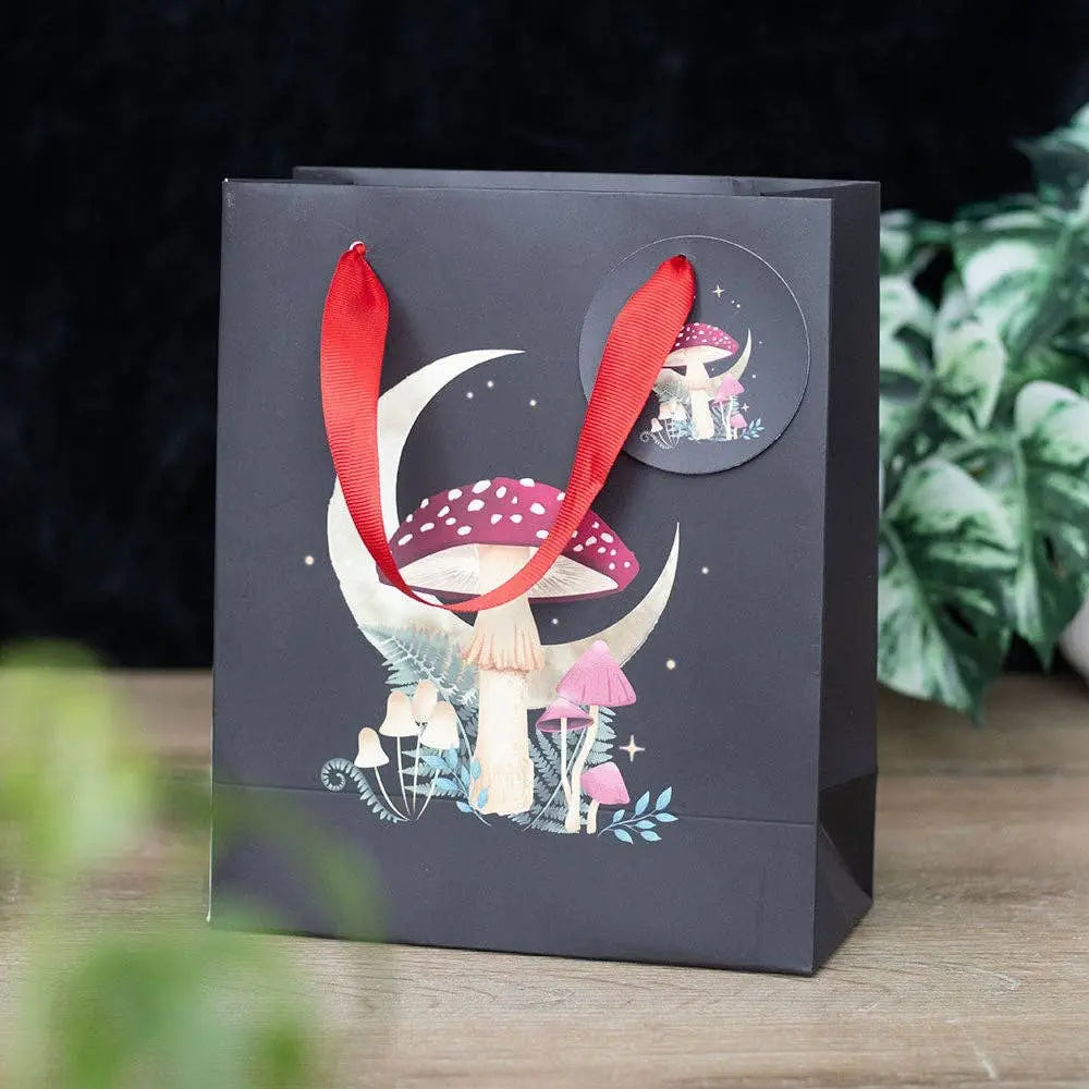 23cm Medium Forest Mushroom Gift Bag Something Different Wholesale