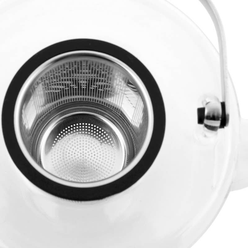 Bjorn™ Glass Teapot w/ Loose Leaf Tea Infuser - 22oz / 0.65L