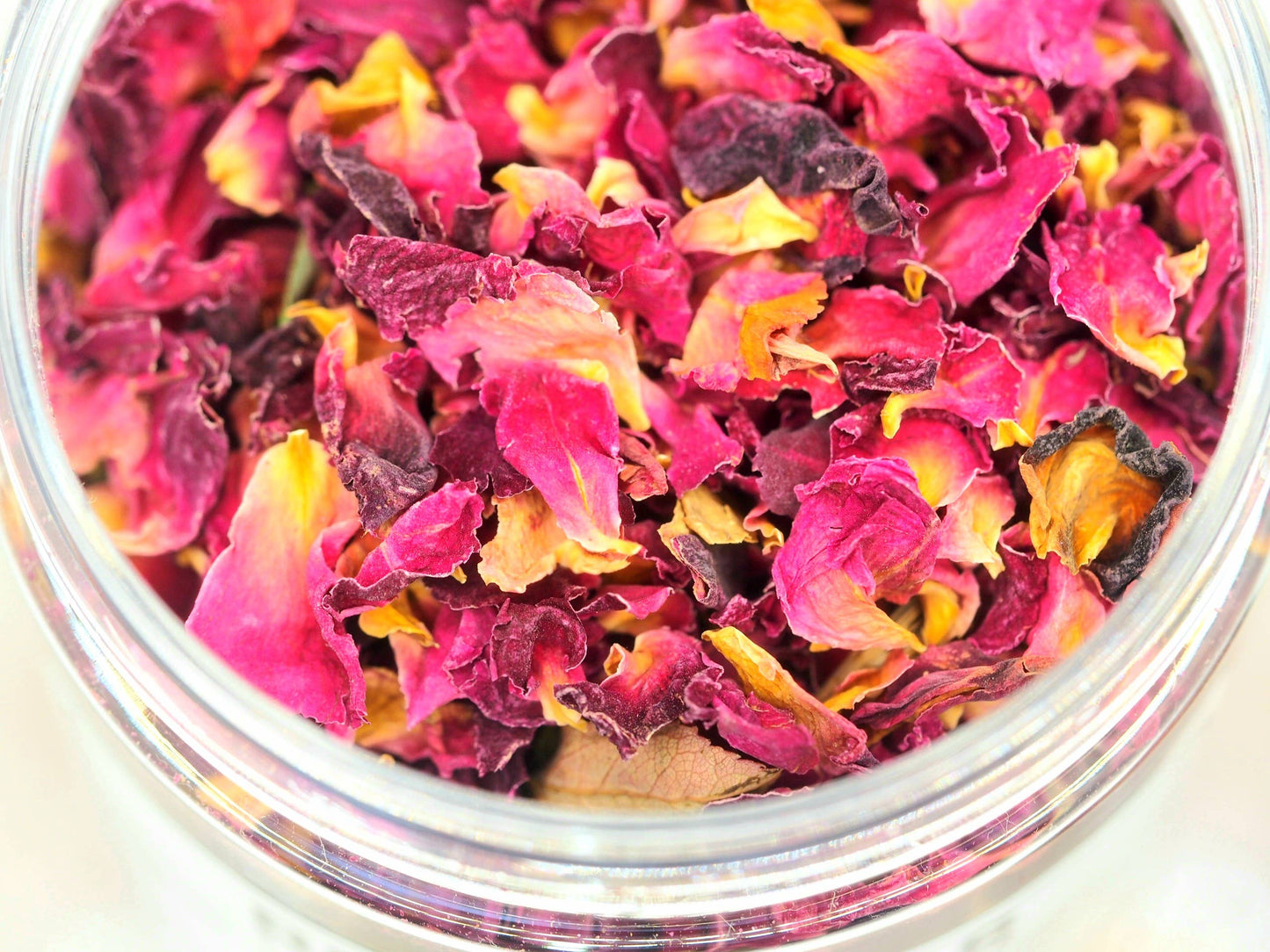 Rose Petals Tea Loose Leaf Tea Apothecary: Plastic Jars