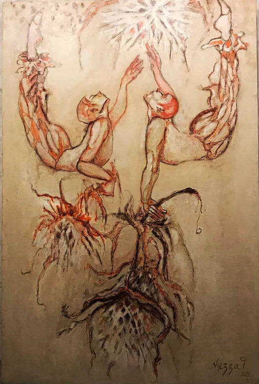 Thistle Gatherers original painting