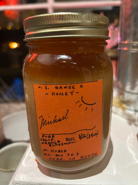 Natural Honey Pure California Orange Blossom