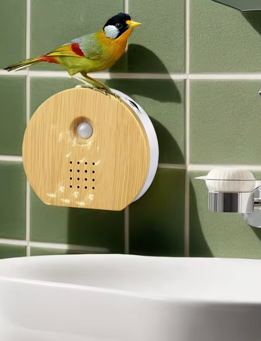 Bird Song - Portable chirping sound box with motion sensor