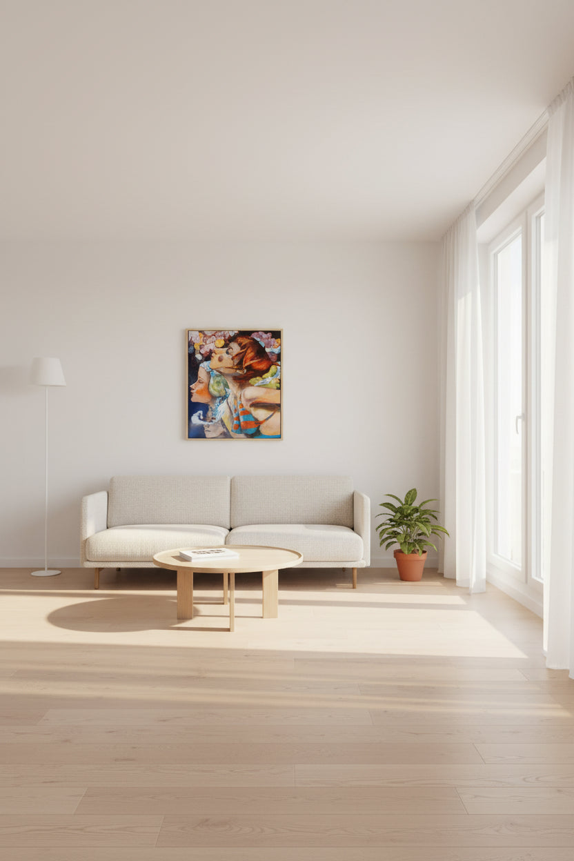 Skymaids Blowing Metal Print