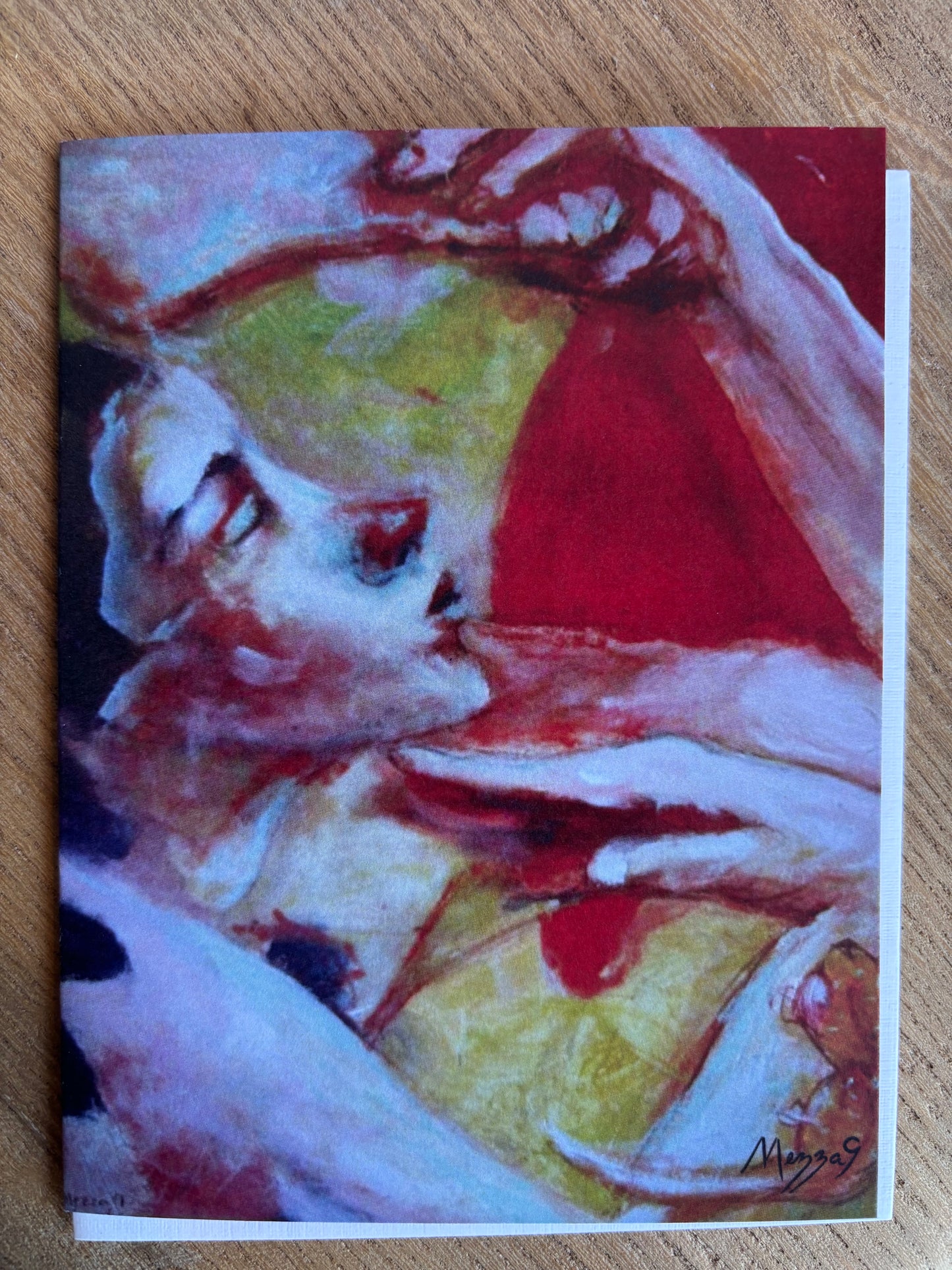 Greeting Card - Acrobat by Mezza9