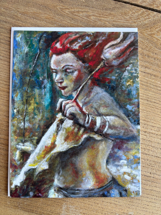 Greeting Card - My, My, My Oh-Oh-Oh by Mezza9