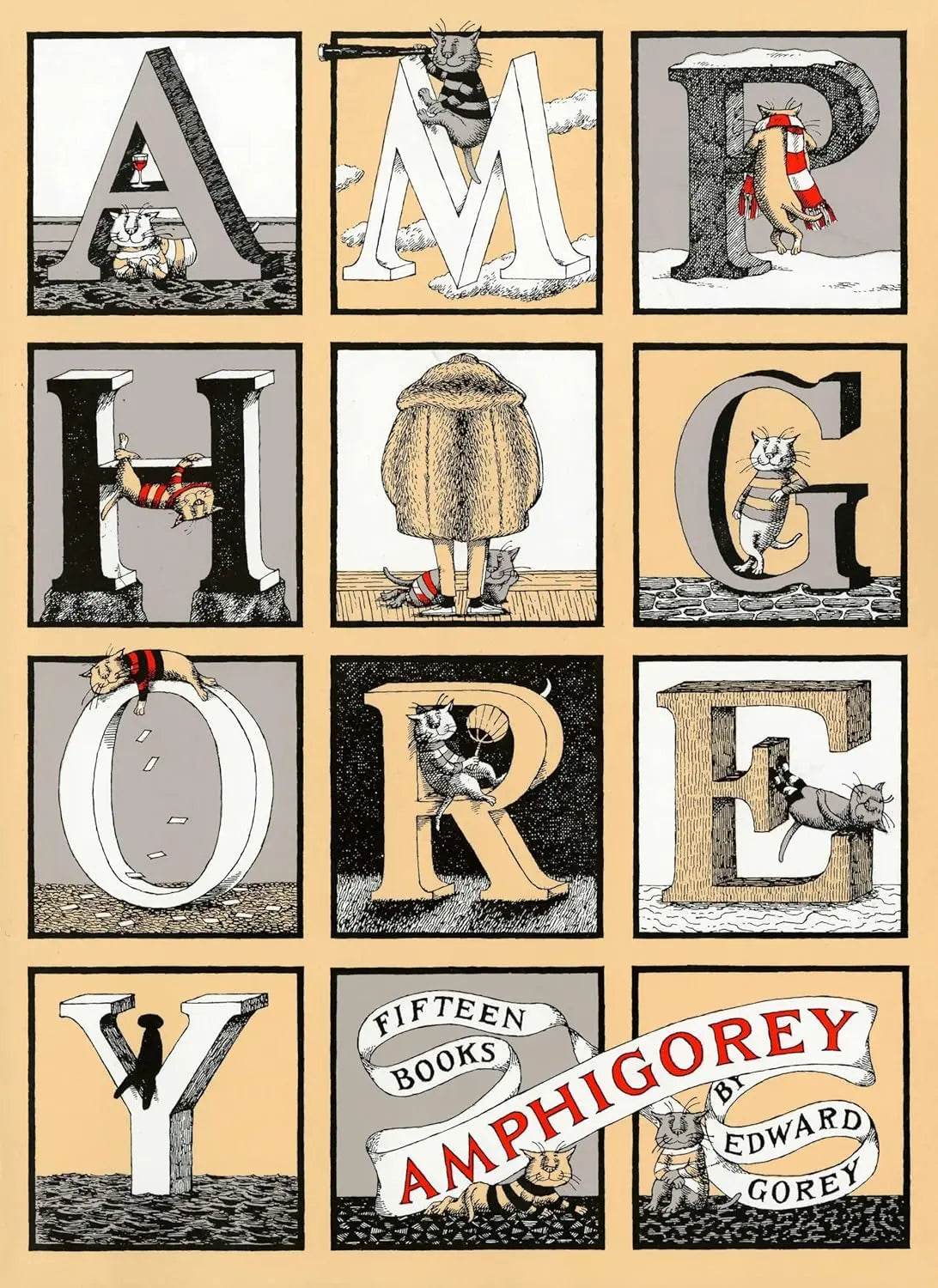 Amphigorey by Edward Gorey Golden Gate Art Gallery