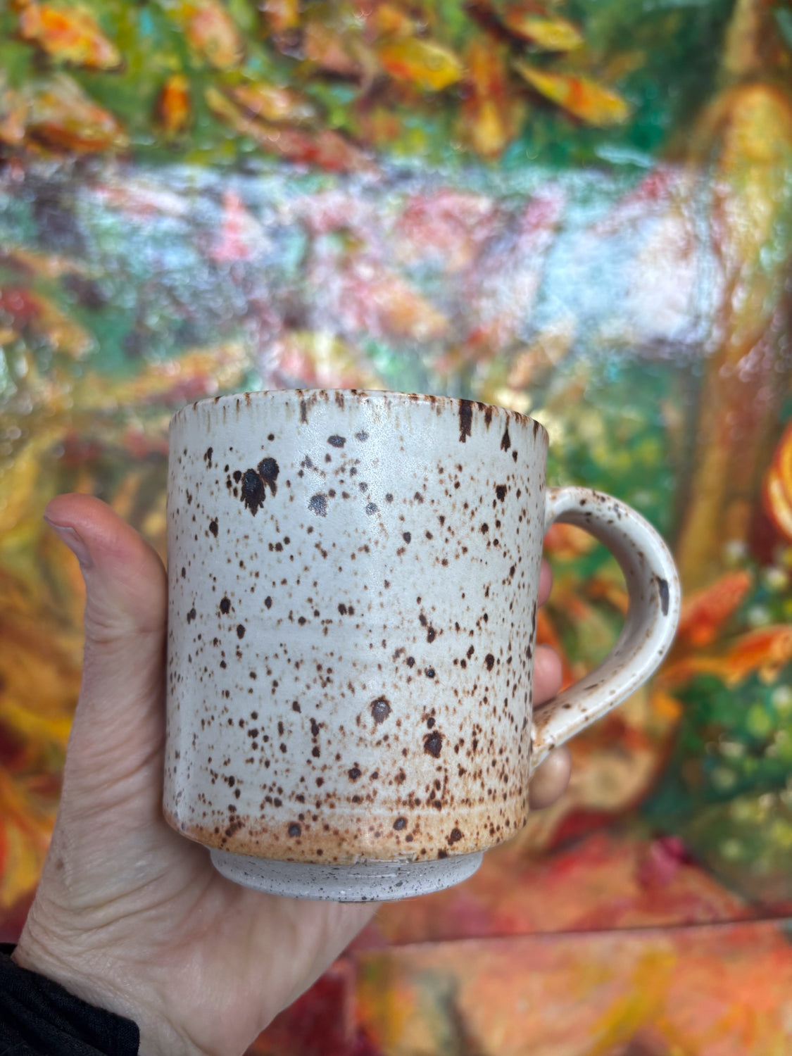 Ceramic Mug - Freckle Glaze