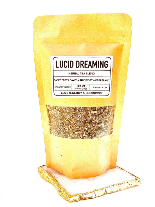 LUCID DREAMING Handcrafted Tea Blend, Dream Recall Tea Blend