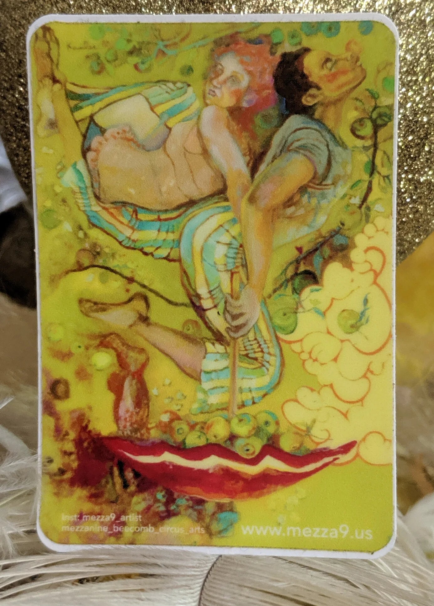 Christine's Majic Parasol Sticker