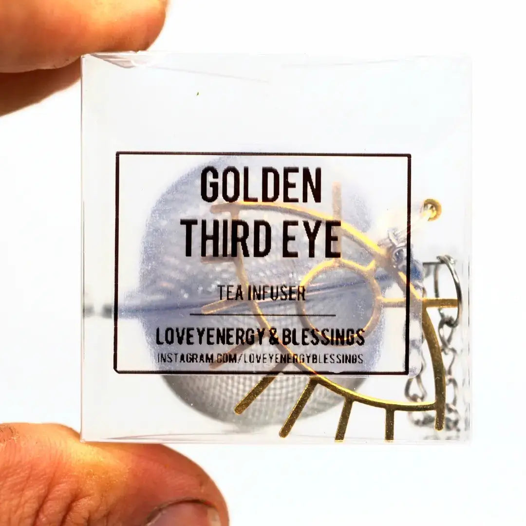 Golden Third Eye Tea Infuser - Loose Leaf Tea Infuser