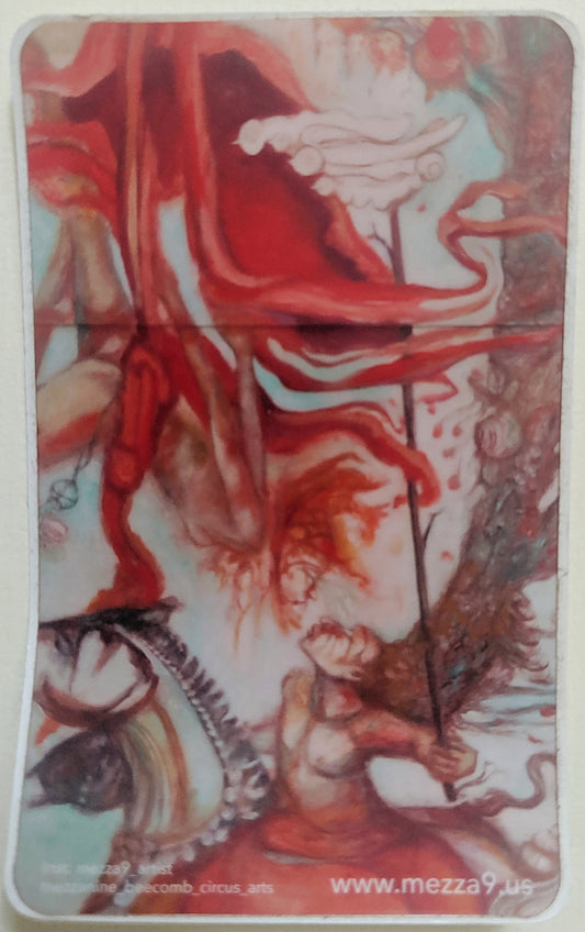 Courting Tree II Aerialist Sticker