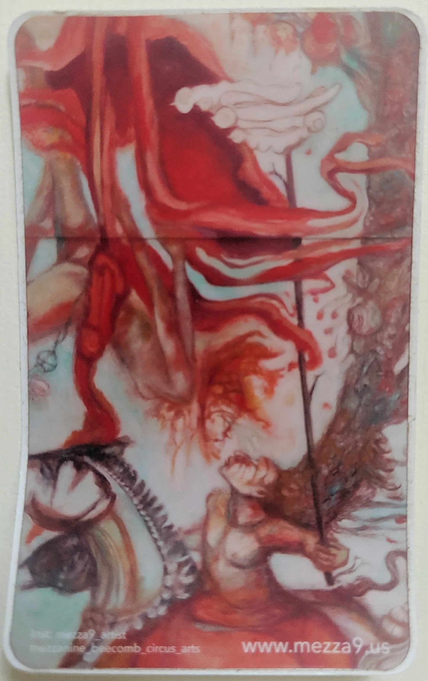Courting Tree II Aerialist Sticker