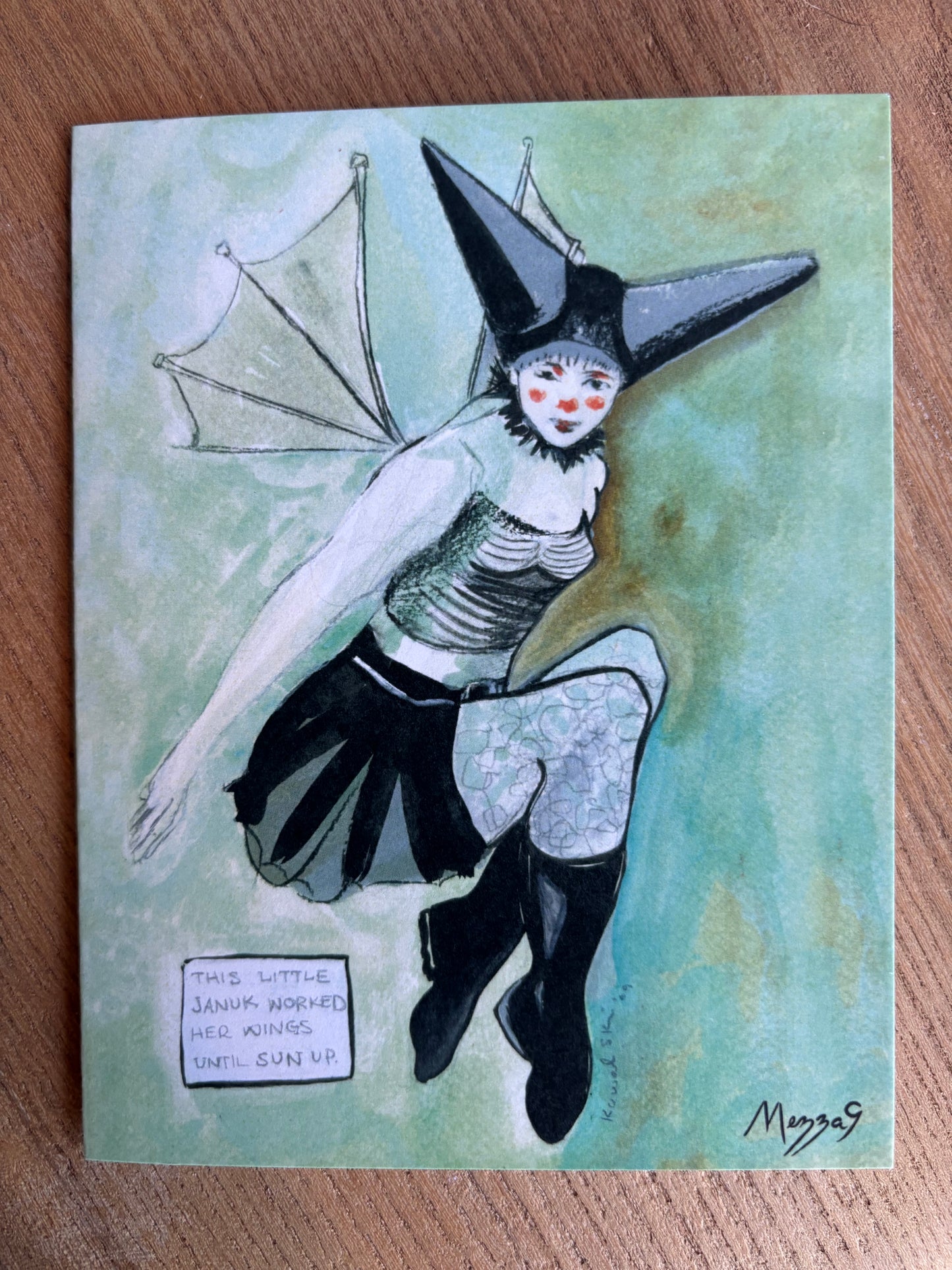 Greeting Card - Januk by Mezza9
