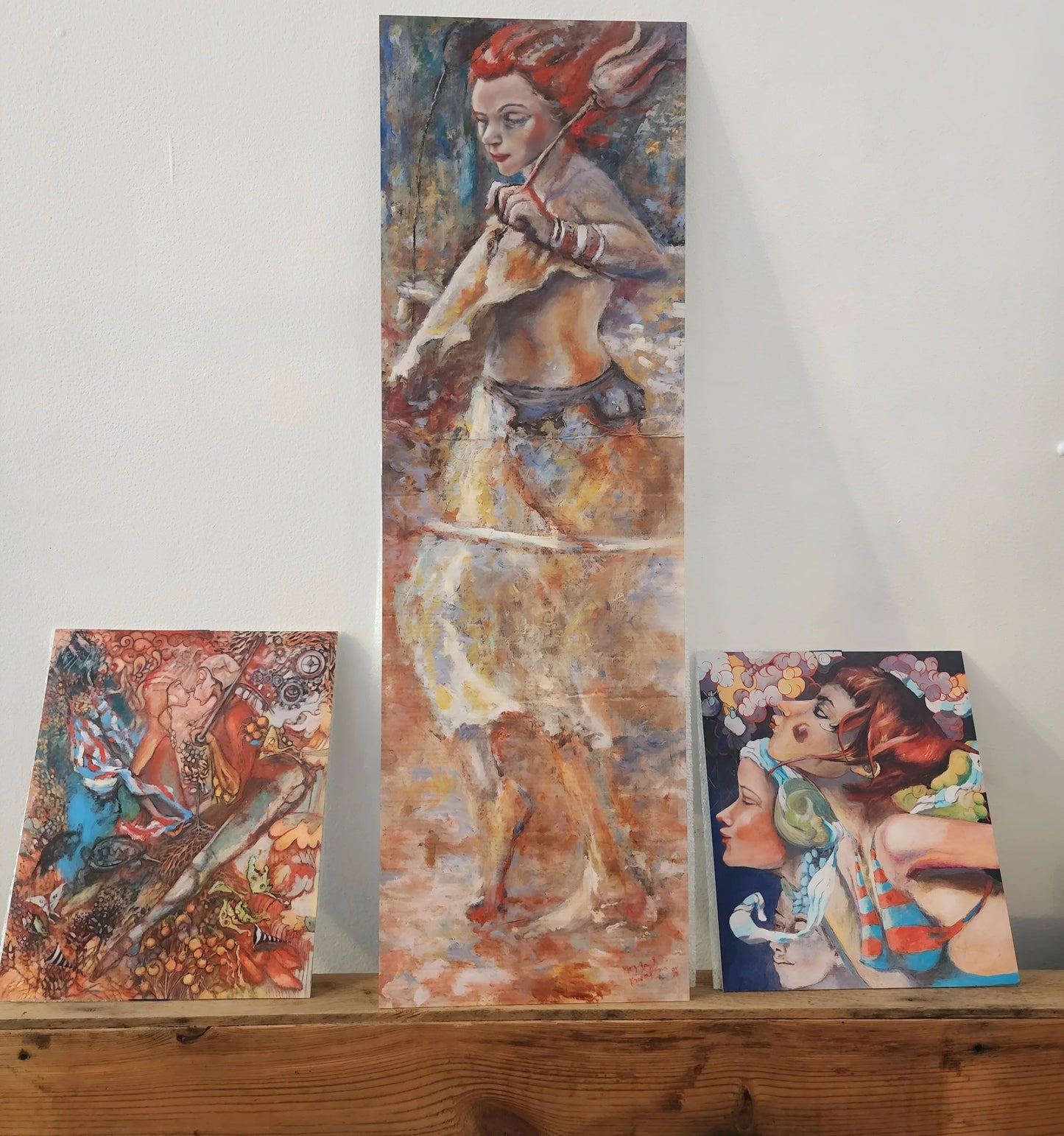 Skymaids Blowing Metal Print