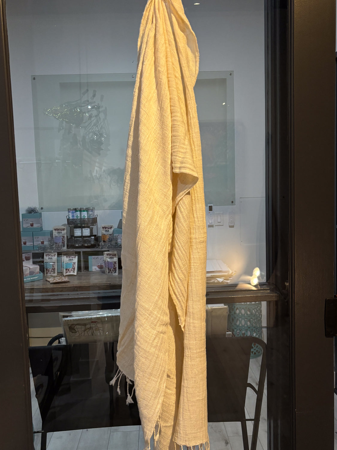 Himalayan Cloud 100% Cotton Handspun Handwoven Scarf