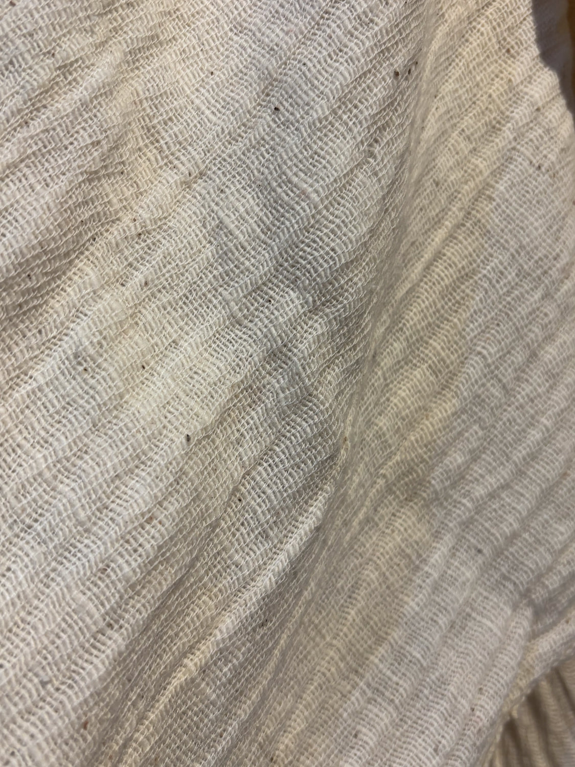 Himalayan Cloud 100% Cotton Handspun Handwoven Scarf