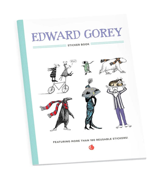 Sticker Book by Edward Gorey Golden Gate Art Gallery