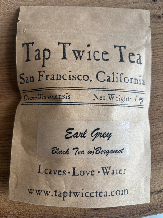 Earl Grey Tap Twice Tea